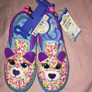 Rainbow Confetti Girls Shoe